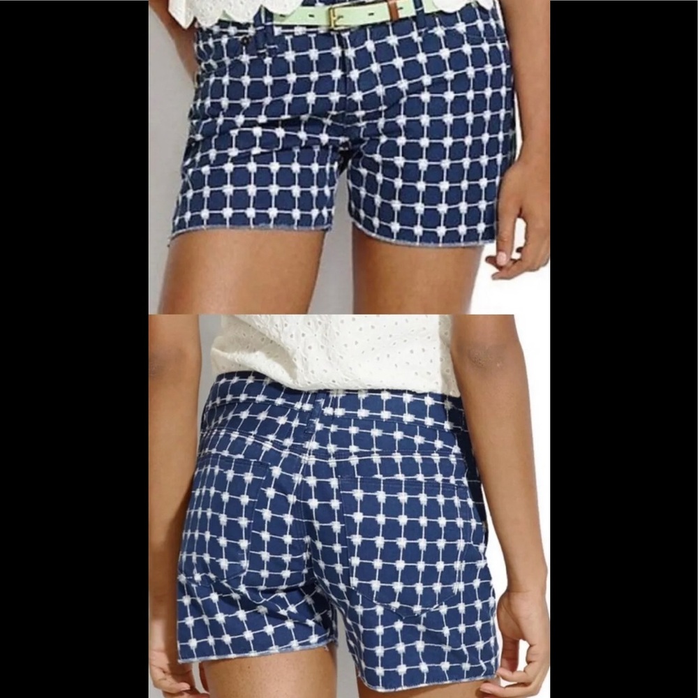 Madewell Womens Size 28 Checkered Shorts